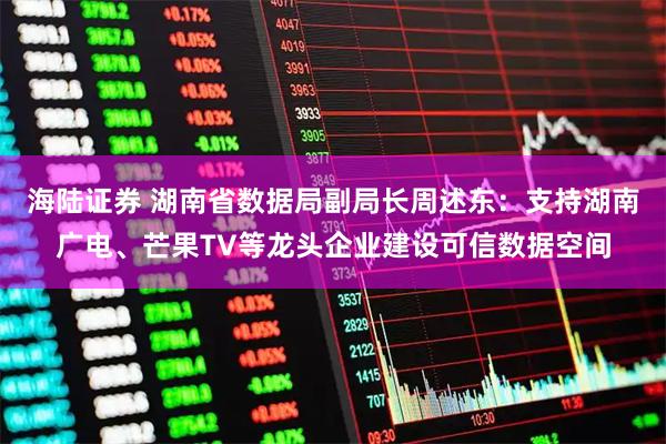 海陆证券 湖南省数据局副局长周述东：支持湖南广电、芒果TV等龙头企业建设可信数据空间